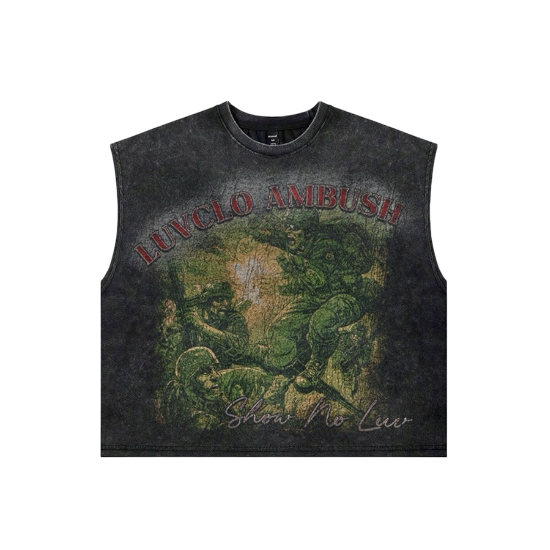 Luvclo Ambush Heavy Faded Tank