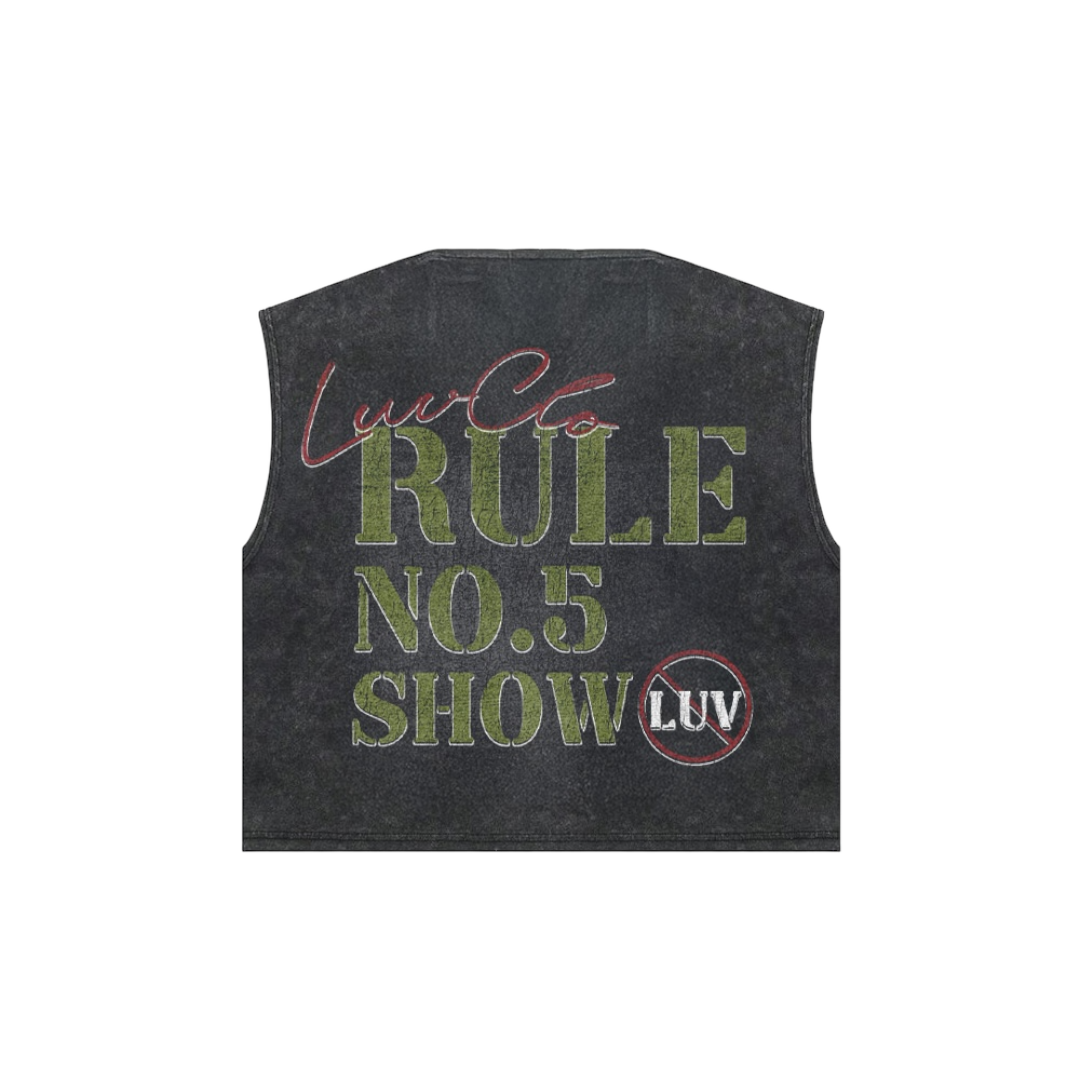 Luvclo Ambush Heavy Faded Tank