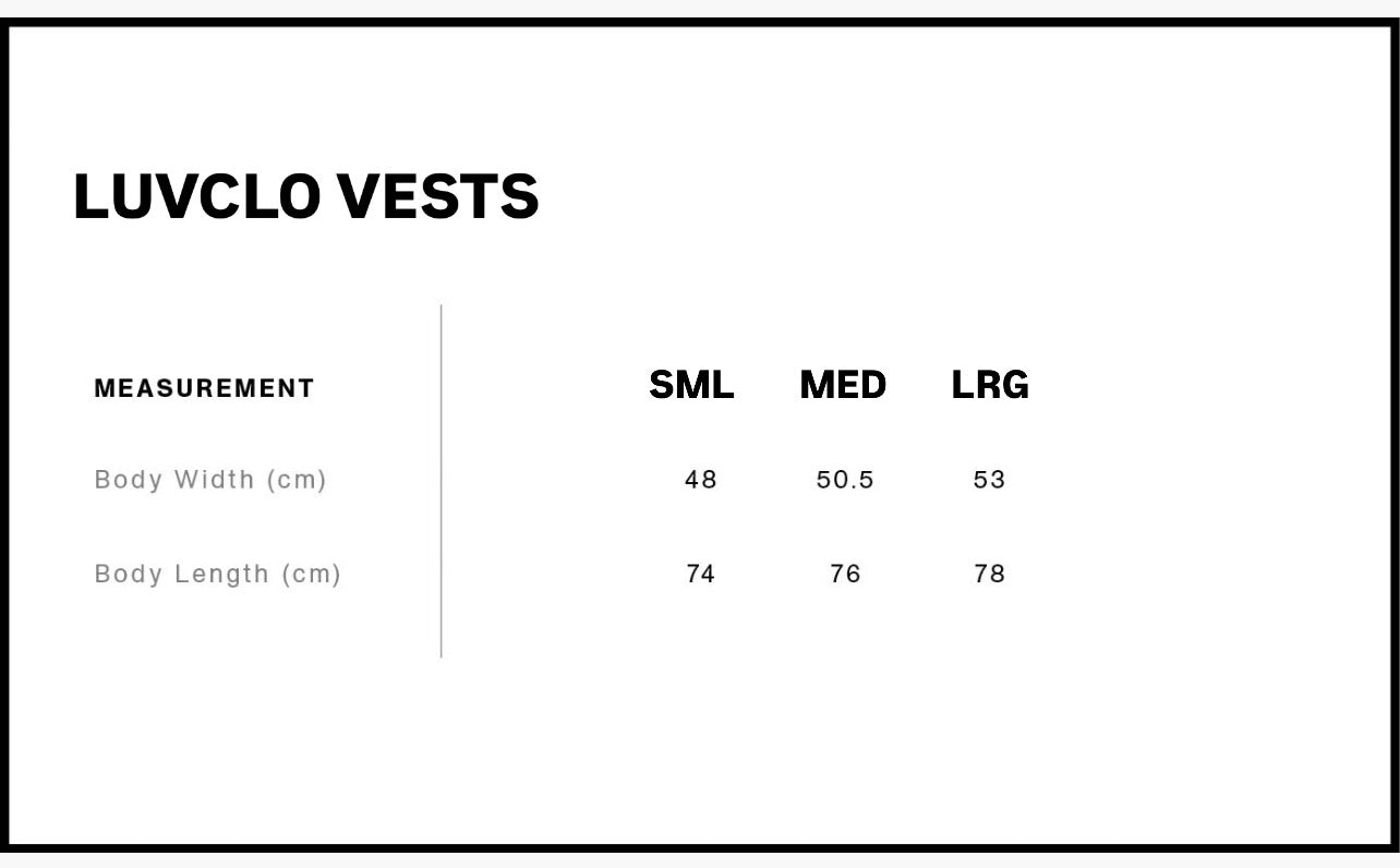 Luvclo Vest - Black