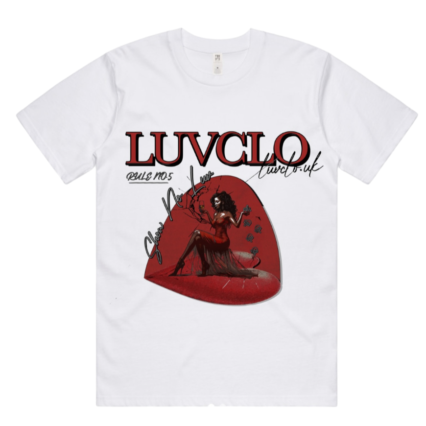 Classic Heart Tee - White