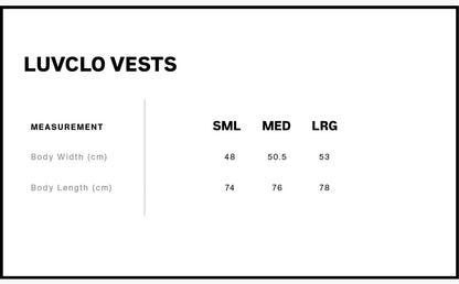 Luvclo Vest - Black