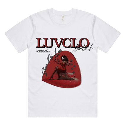 Classic Heart Tee - White