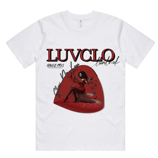 Classic Heart Tee - White