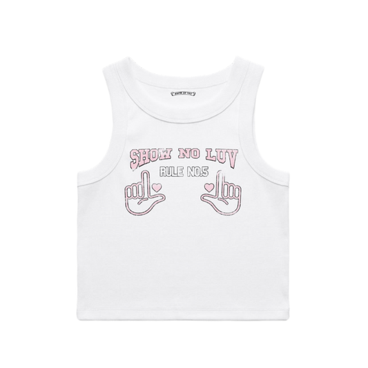 SNL White Crop Top