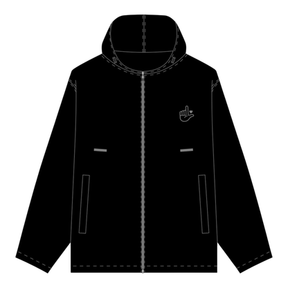 Activewear Zip-Up Hooded Jacket